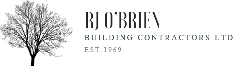 RJ O'Brien Building Contractors Logo